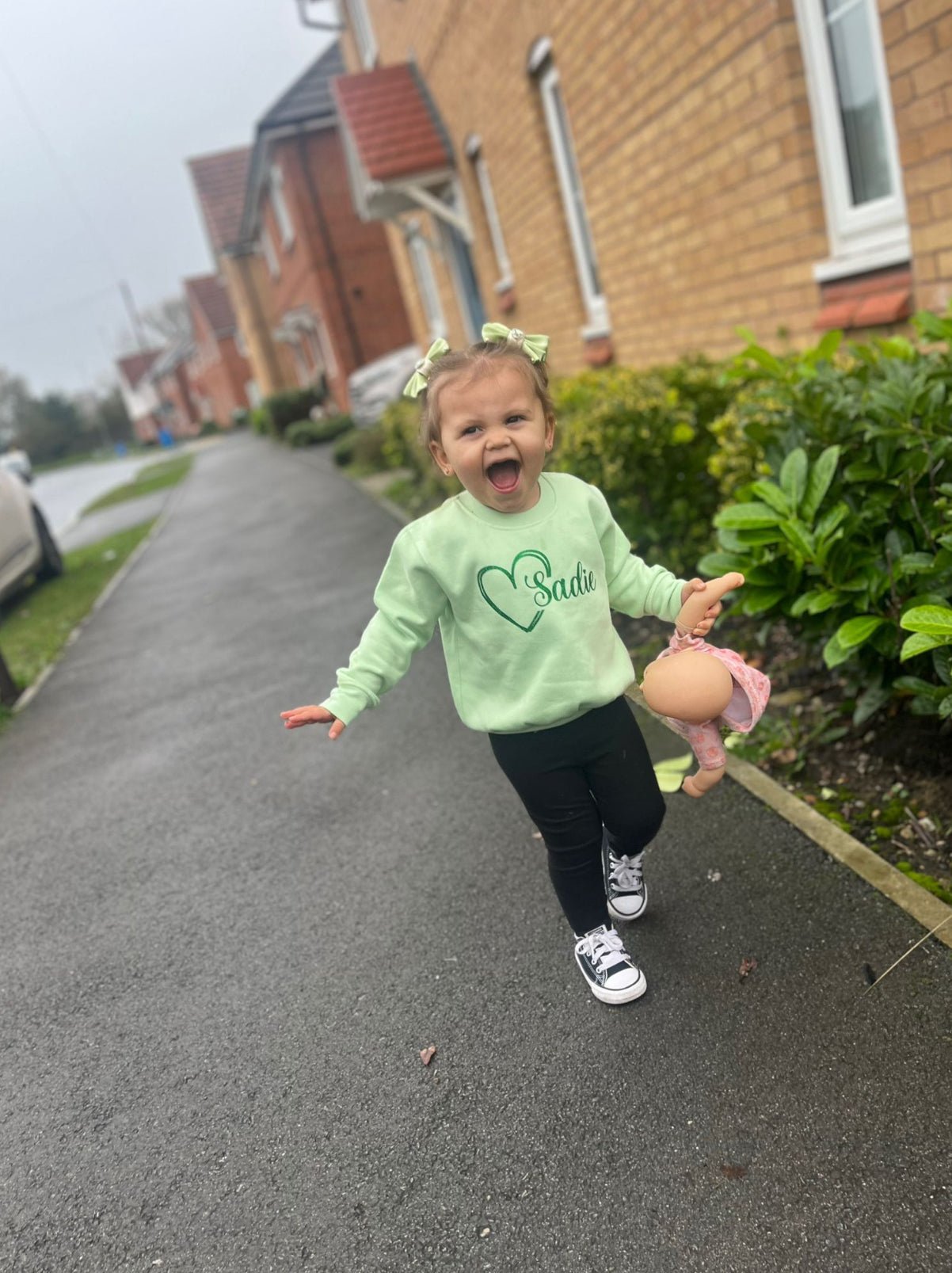 Green pastel sweatshirts